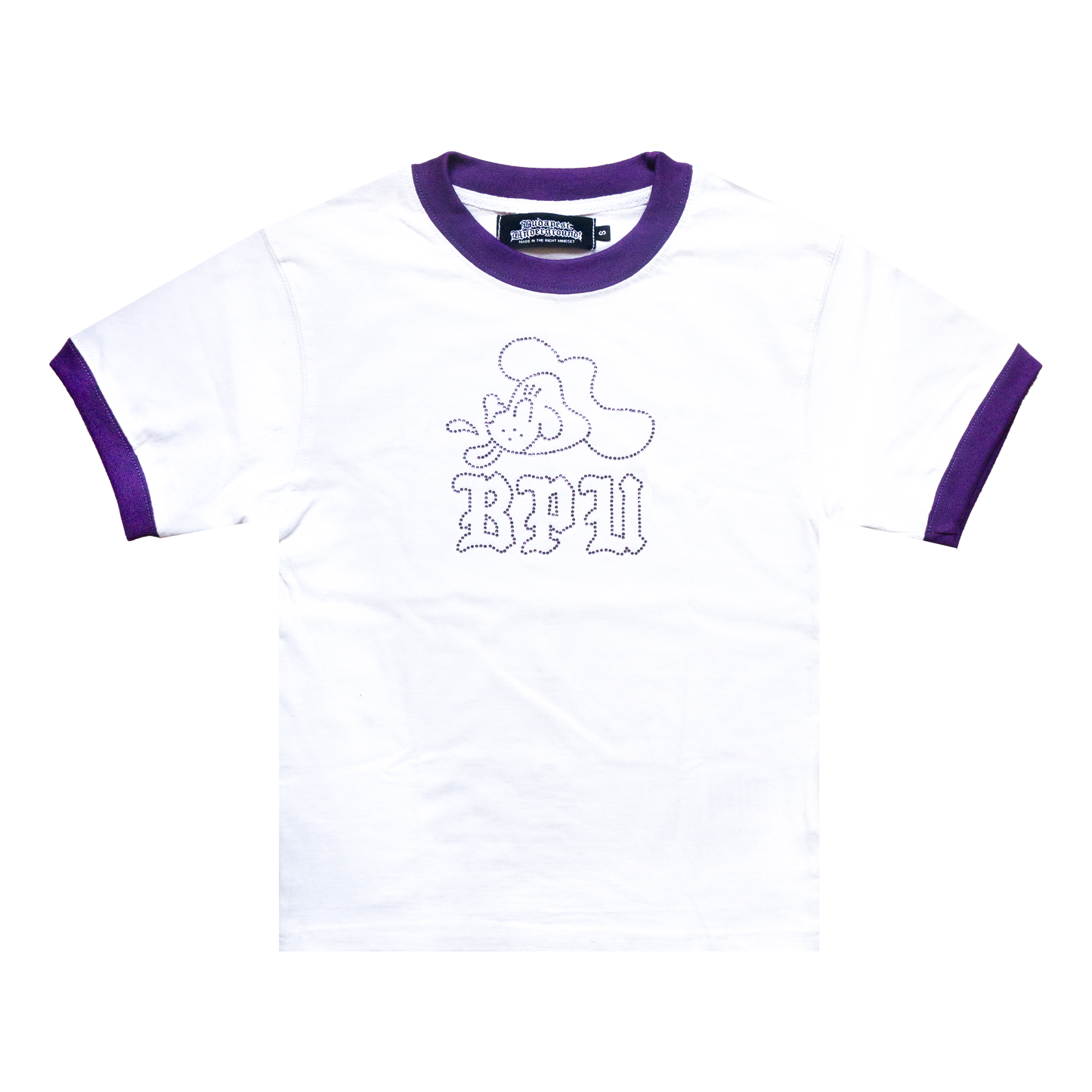 Rhinestone Ringer Tee